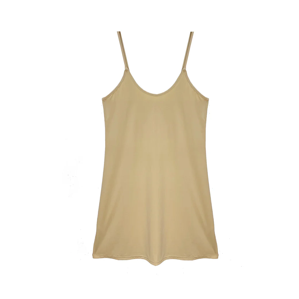 Adjustable Strap Slip - Beige - Image 2