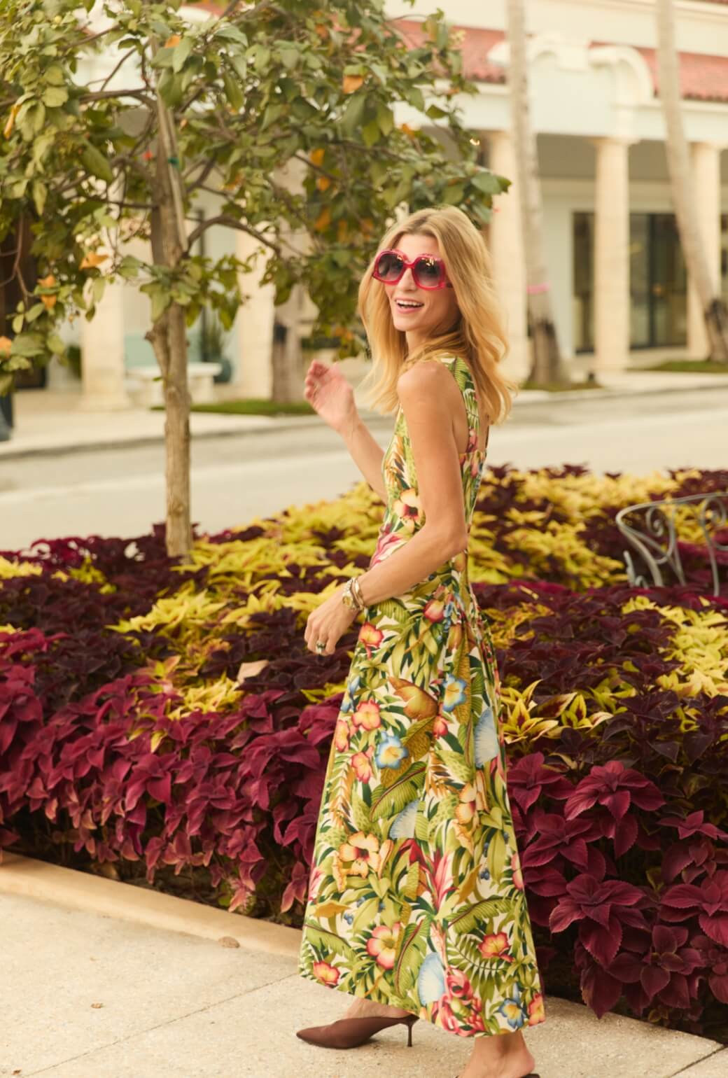 Ashbourne Dress - Tropic Botanicals - Image 9