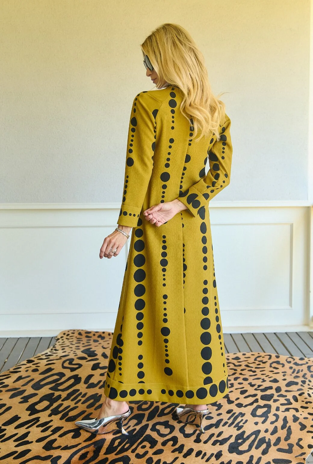 Astor Gown - Dijon Dots - Image 4