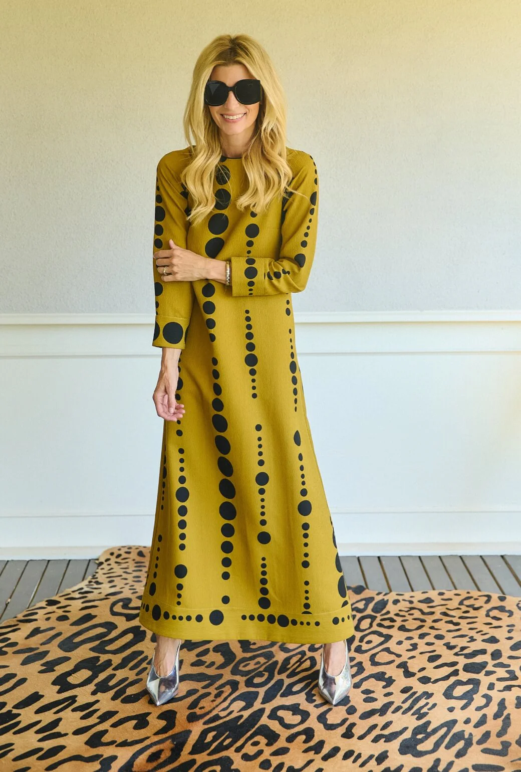 Astor Gown - Dijon Dots - Image 7