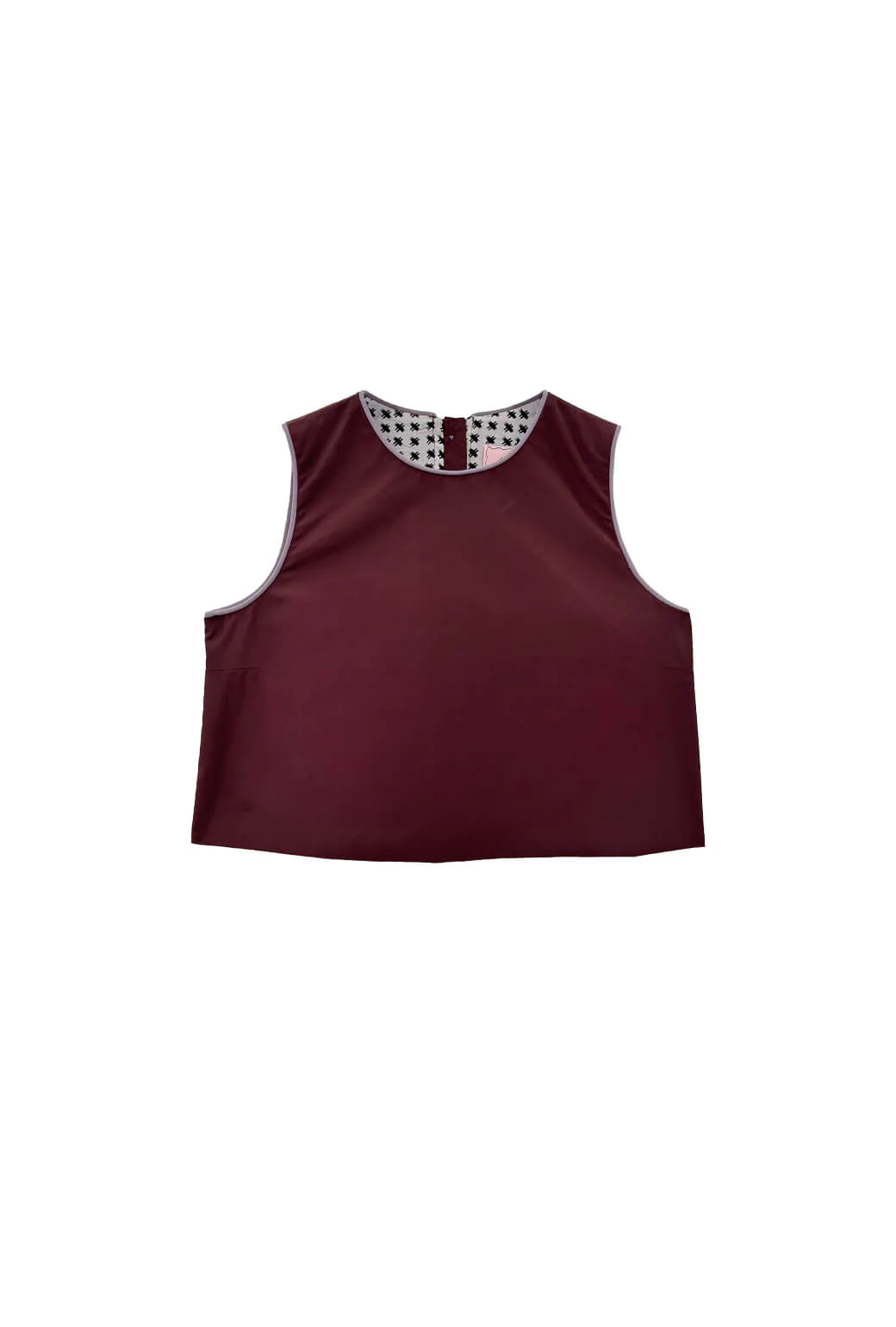 Audrey Top - Chocolate Taffeta - Image 3