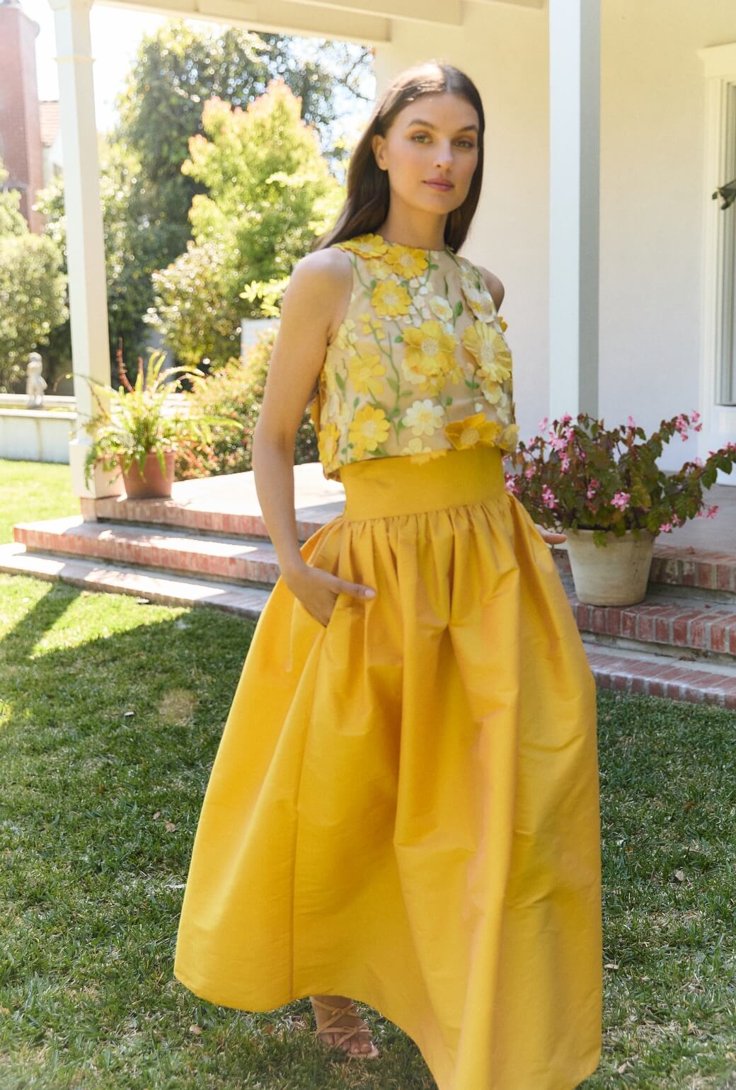 Audrey Top - Floral Lace - Image 6