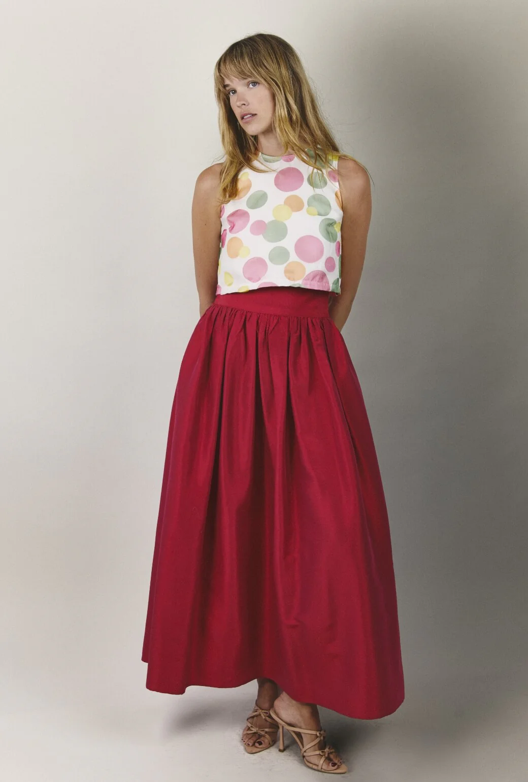 Audrey Top - Sheer Circles - Image 3
