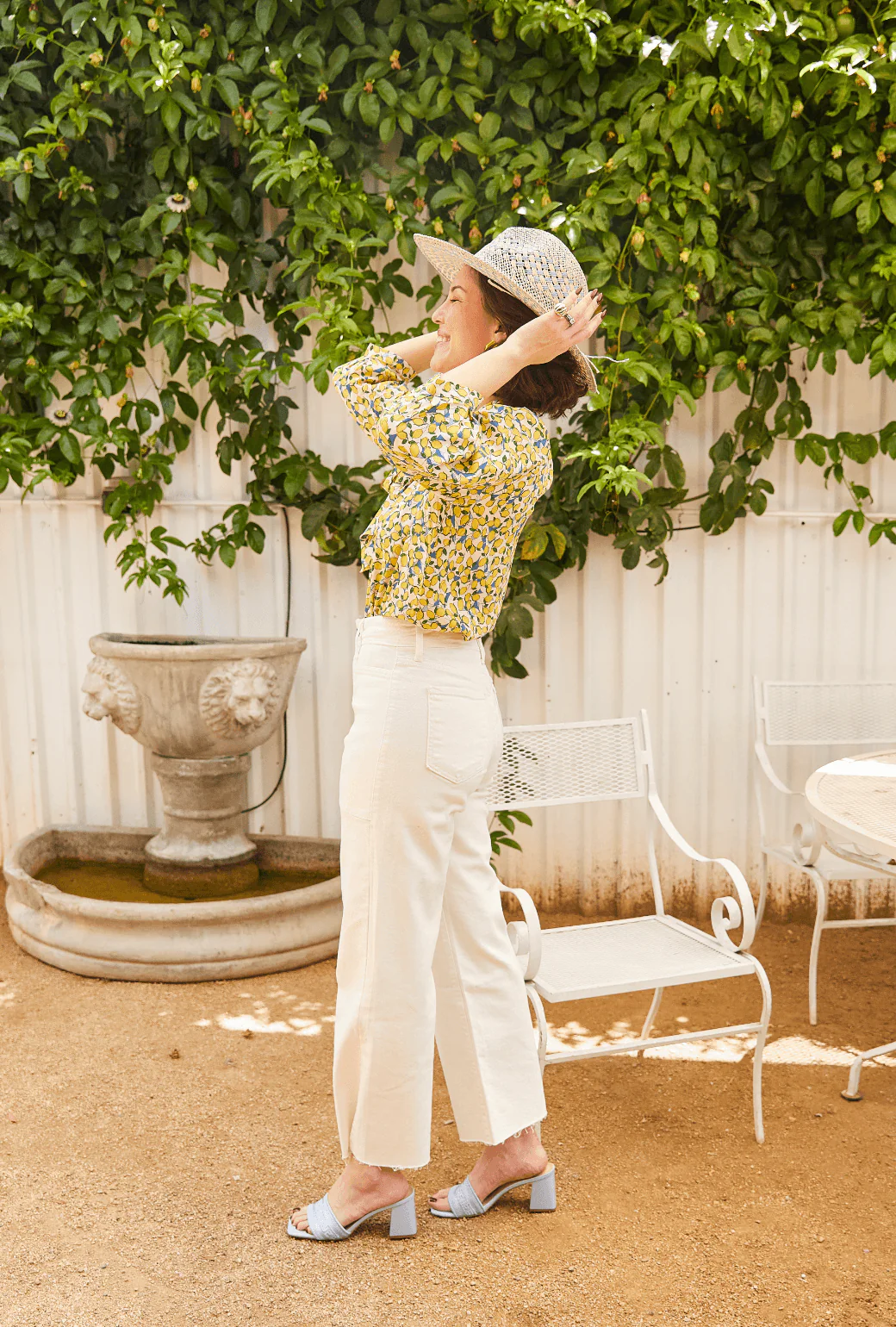Big Bow Blouse - Limoncello - Image 8