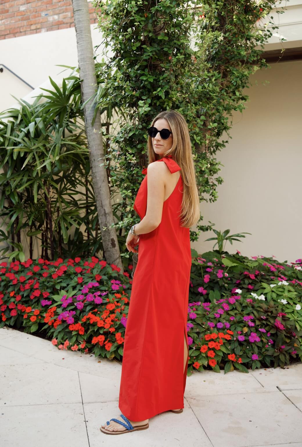Buru x Ali Sisto Part Two The Ali Dress - Red Taffeta - Image 2