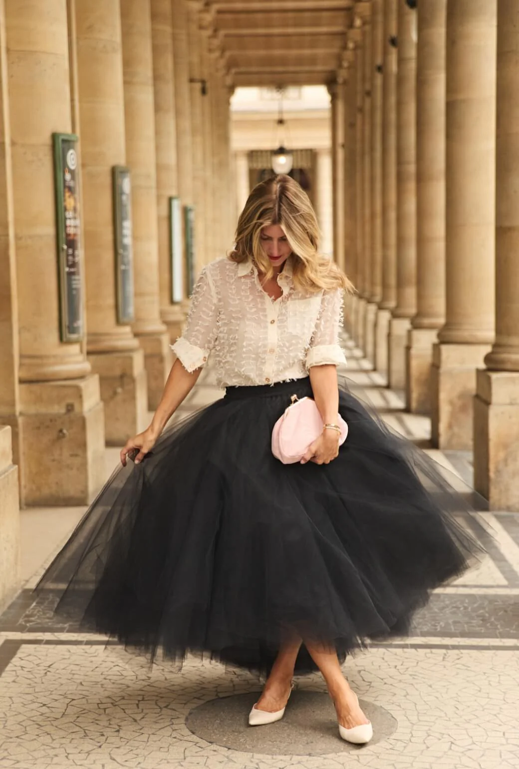 Buru x Anna Kloots The Party Tutu - Black Tulle - Image 7