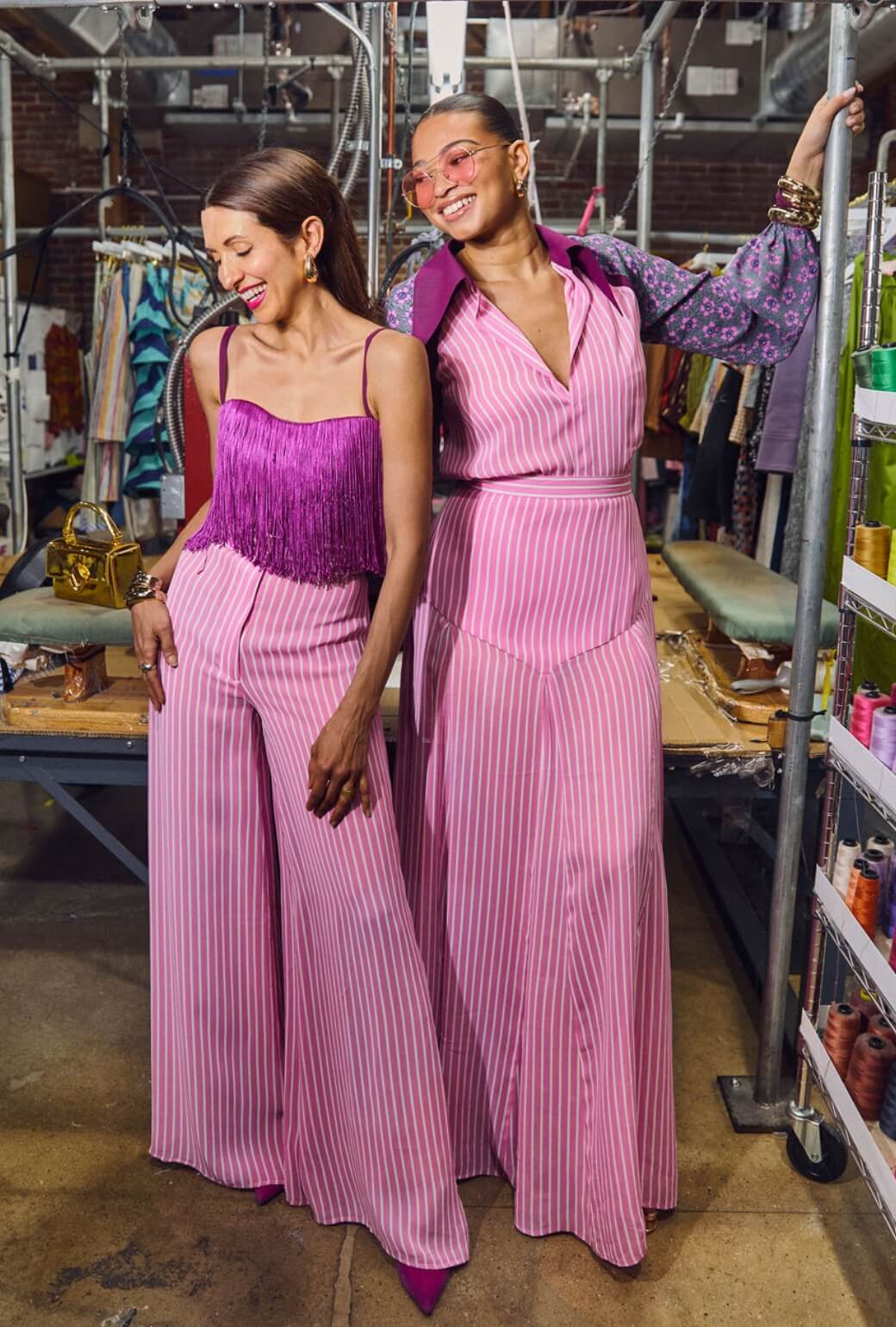 Buru x India The Camden Crop - Fuchsia - Image 8