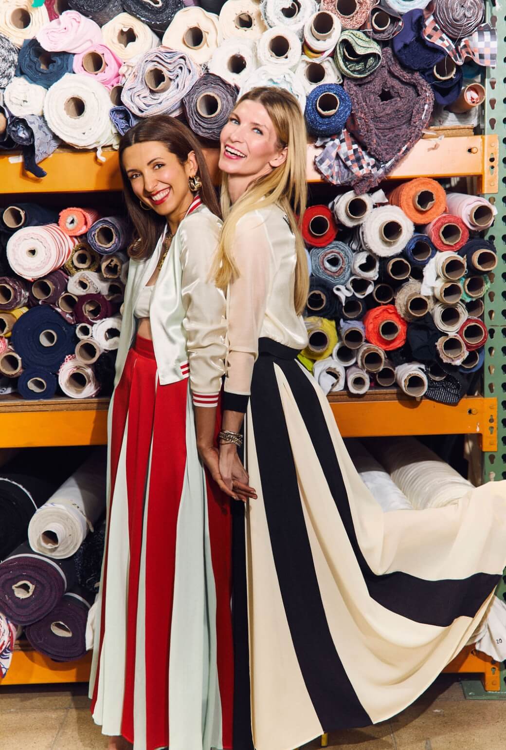 Buru x India The Sloane Square Skirt - Black and Ivory - Image 6