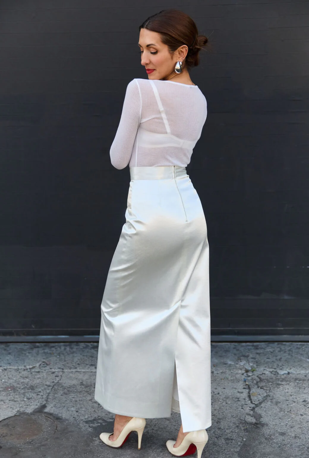 Buru x India The South Ken Skirt - Ivory - Image 3