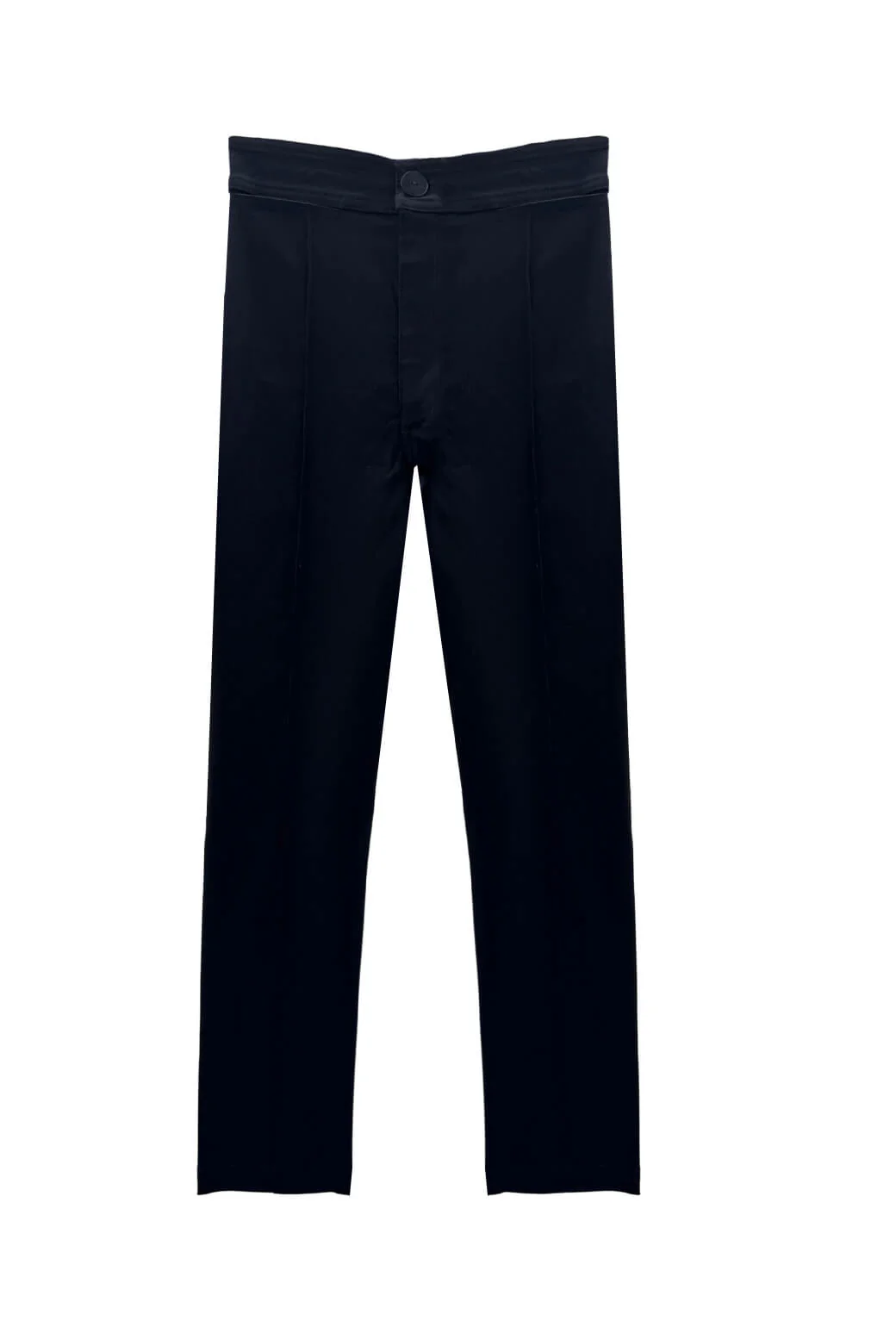 Cropped Cigar Pant - Black - Image 4