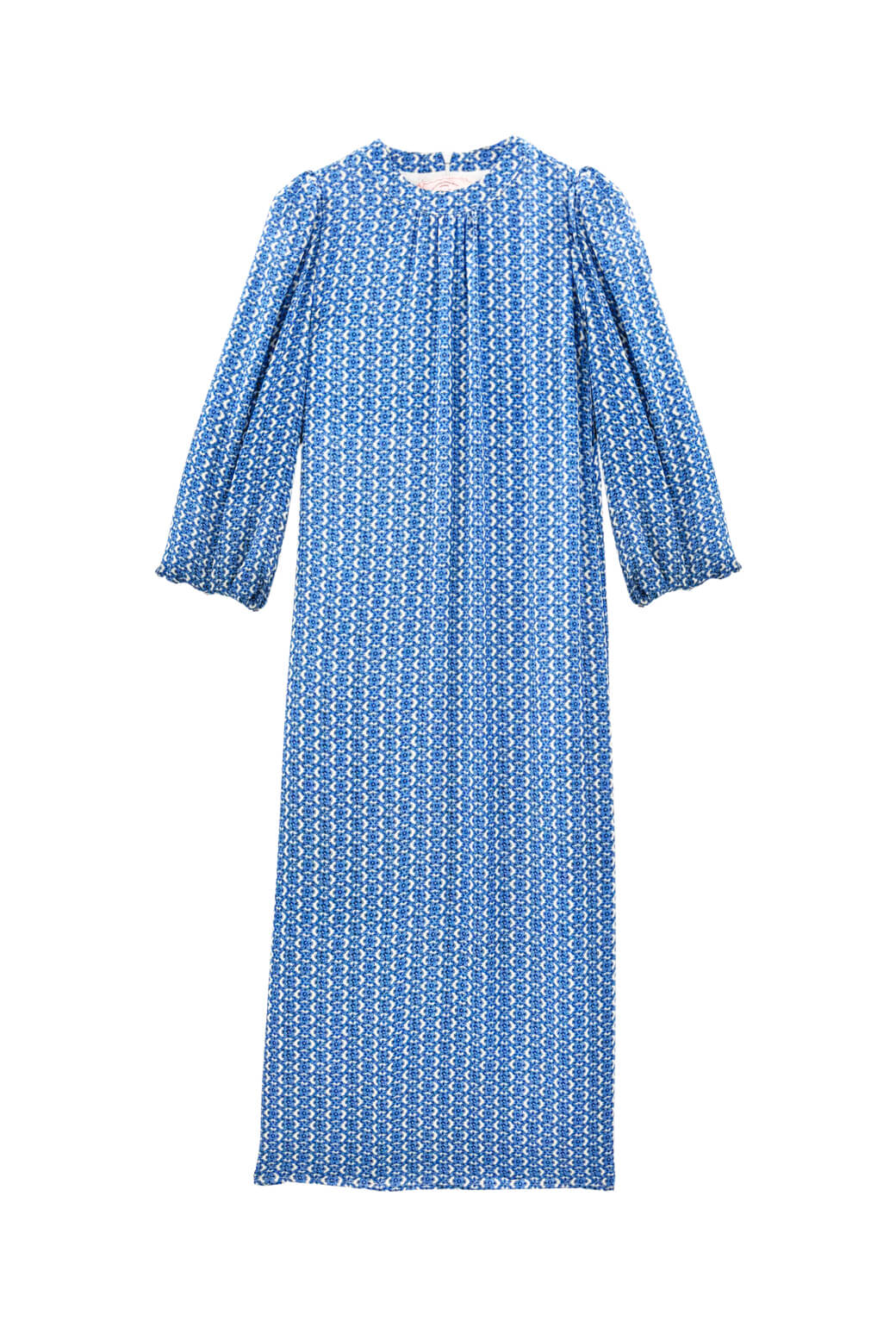 The Kristin Dress - Blue Lattice - Image 3