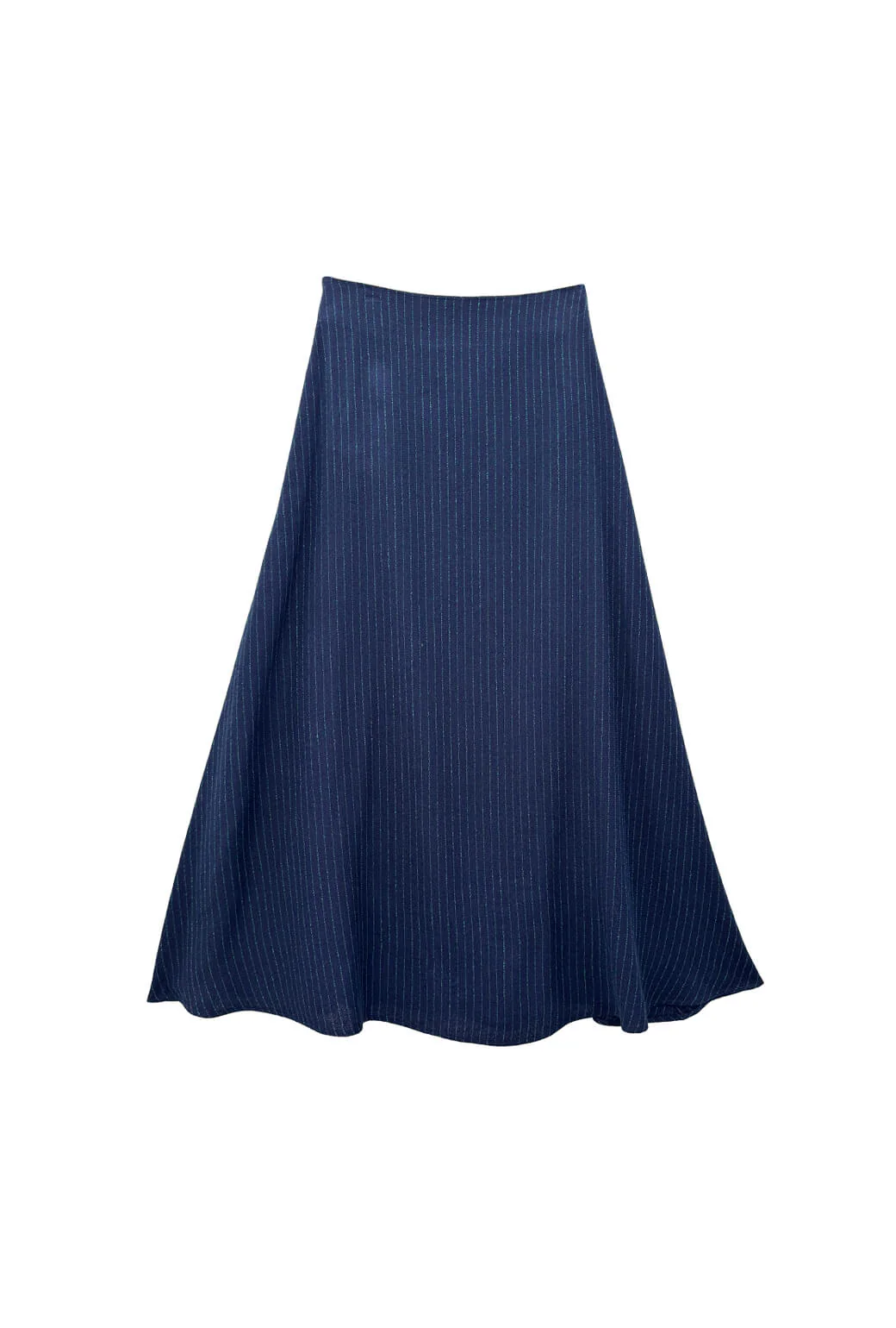 The Laura Skirt MIDI  - Pinstripe - Image 3