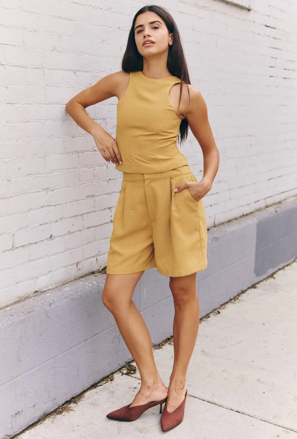 Walking Shorts - Marigold - Image 3