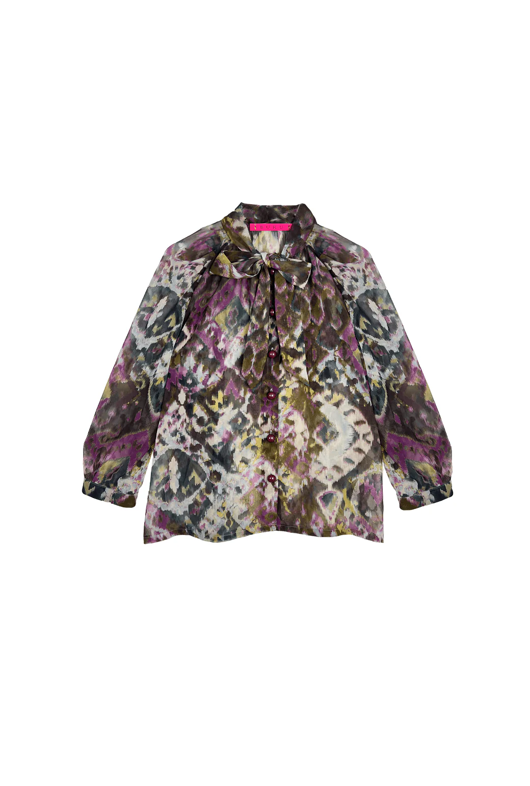 Bow Blouse - Ikat - Image 8