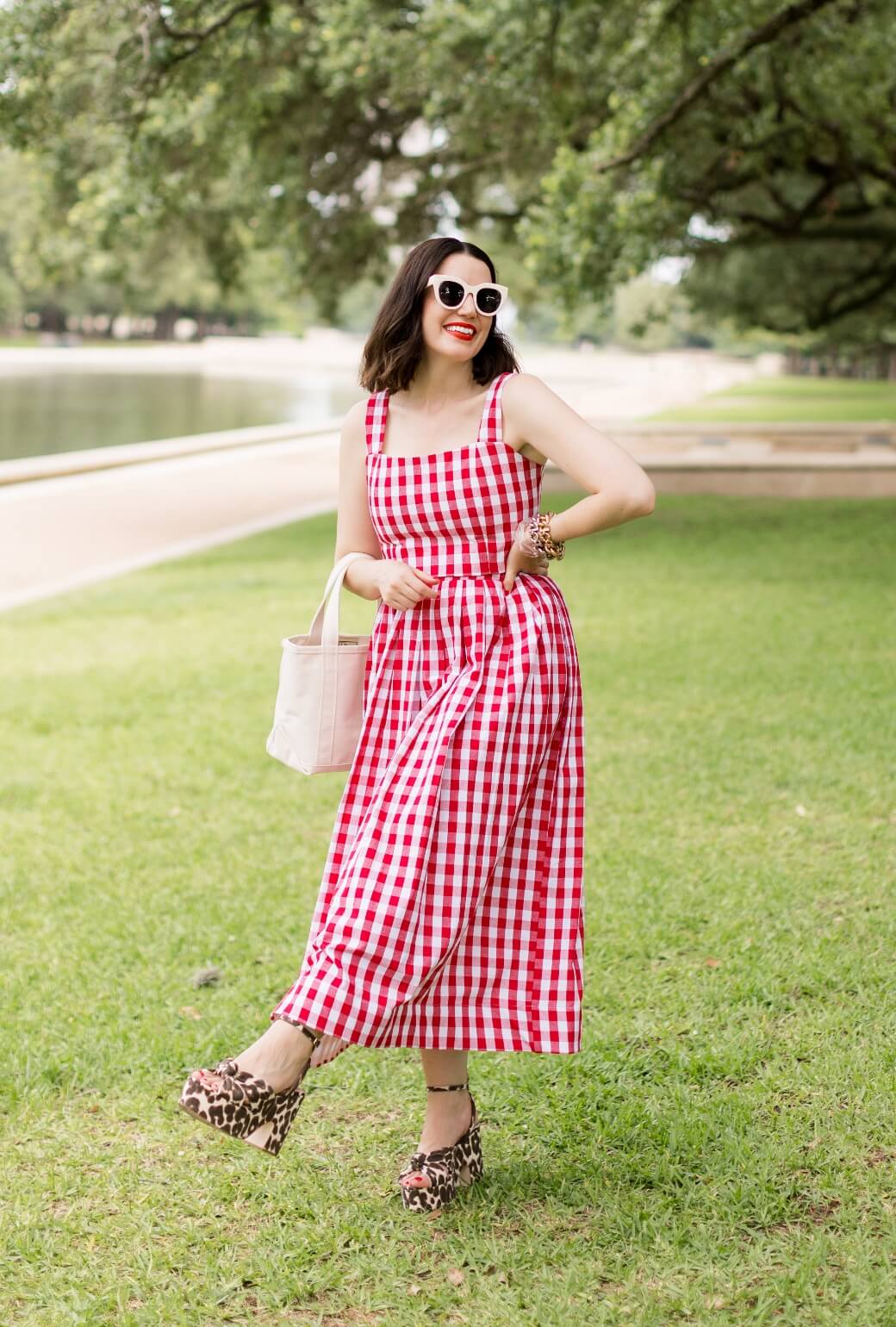 The Gen Skirt - Red Gingham - Image 5