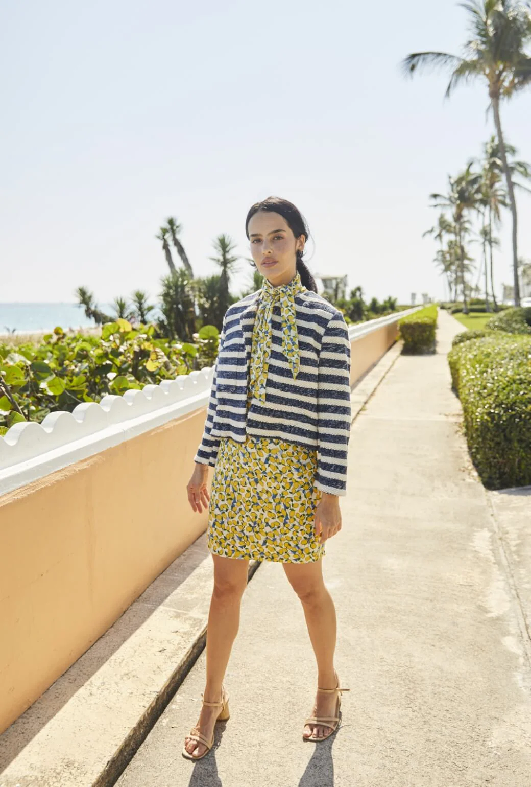 Cardigan Blazer - Navy Rope - Image 6
