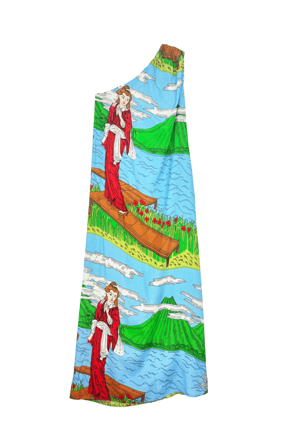 Caryatid Dress - Japanese Garden - Image 3