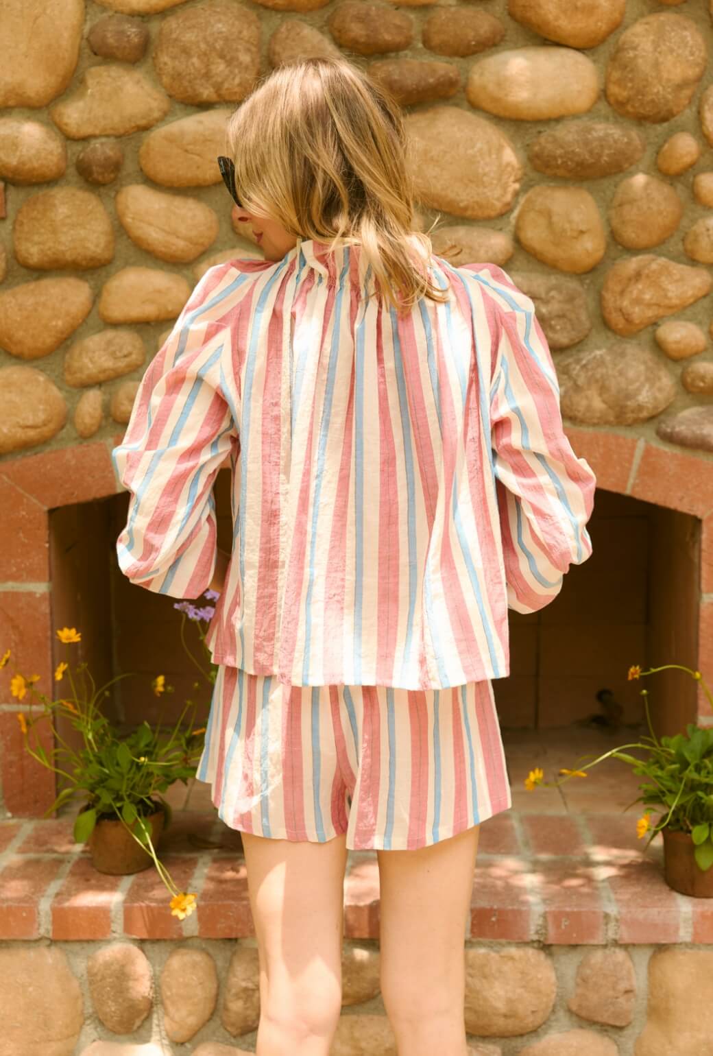Everyday Shorts - RWB Stripe - Image 4