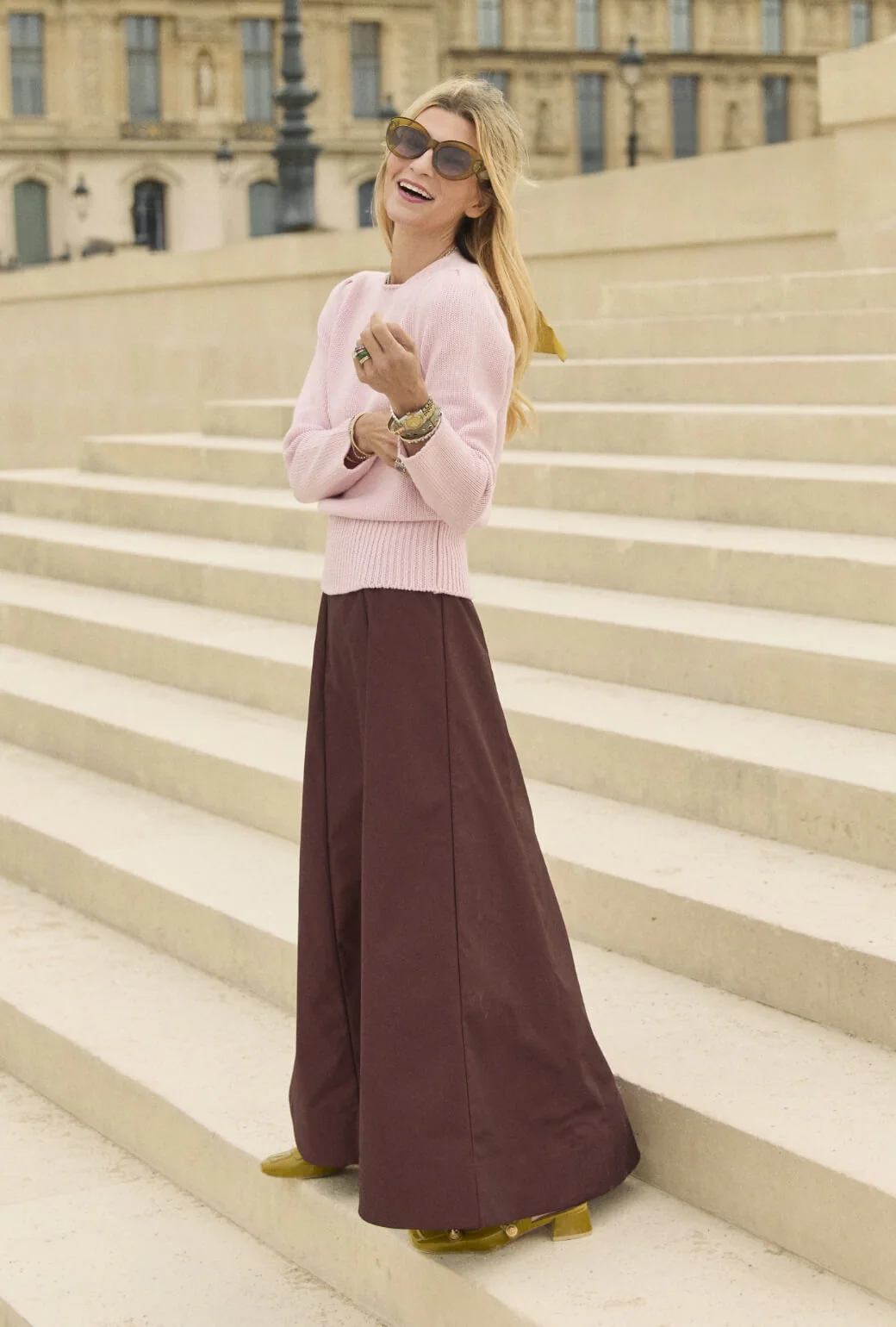 Guest Skirt - Chocolate Taffeta - Image 3