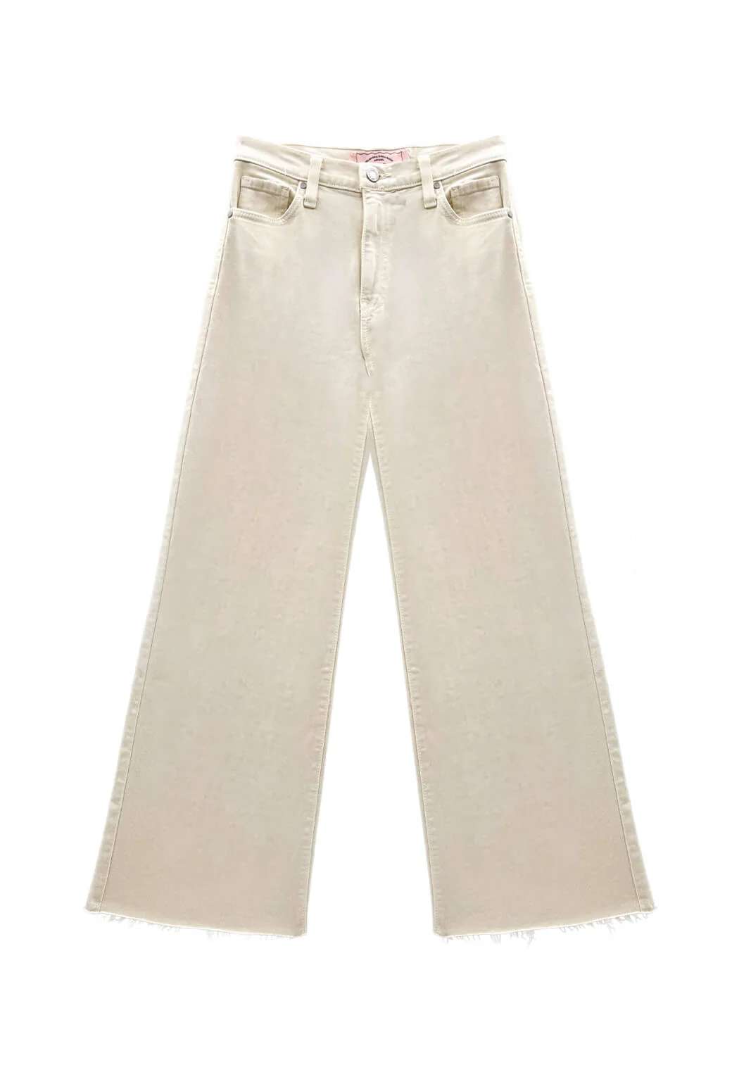 Wide Leg Jeans - Ivory - Image 3