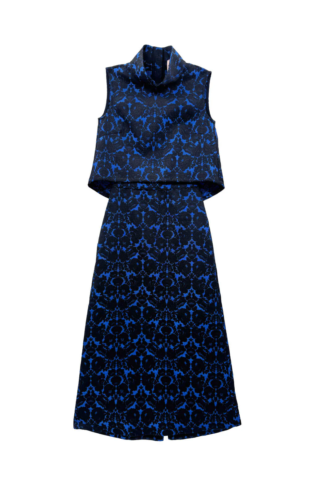 Hostess Set - Blue & Black Jacquard - Image 3