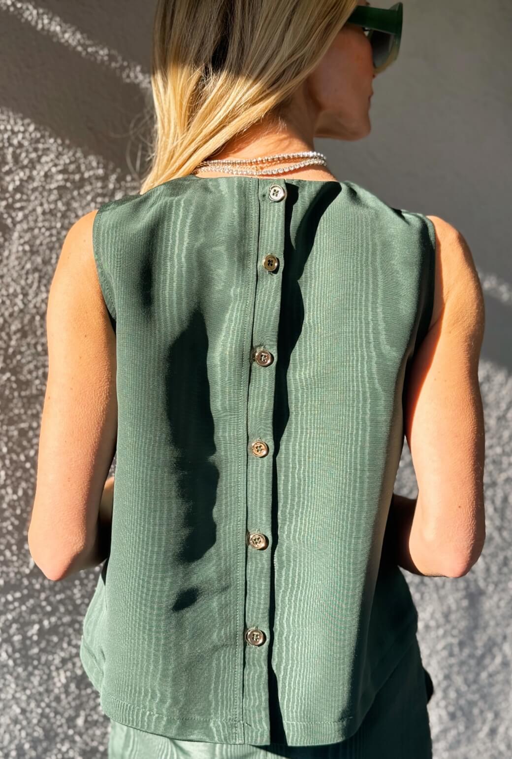 Le Ruffle Top - Jade Moiré - Image 4