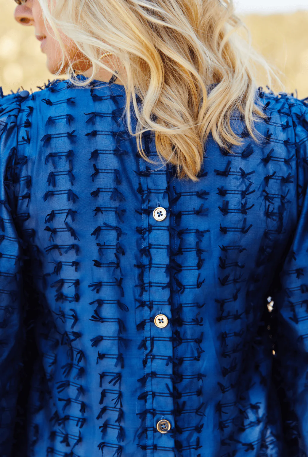 Le V Kaftan  - Navy Bows - Image 8