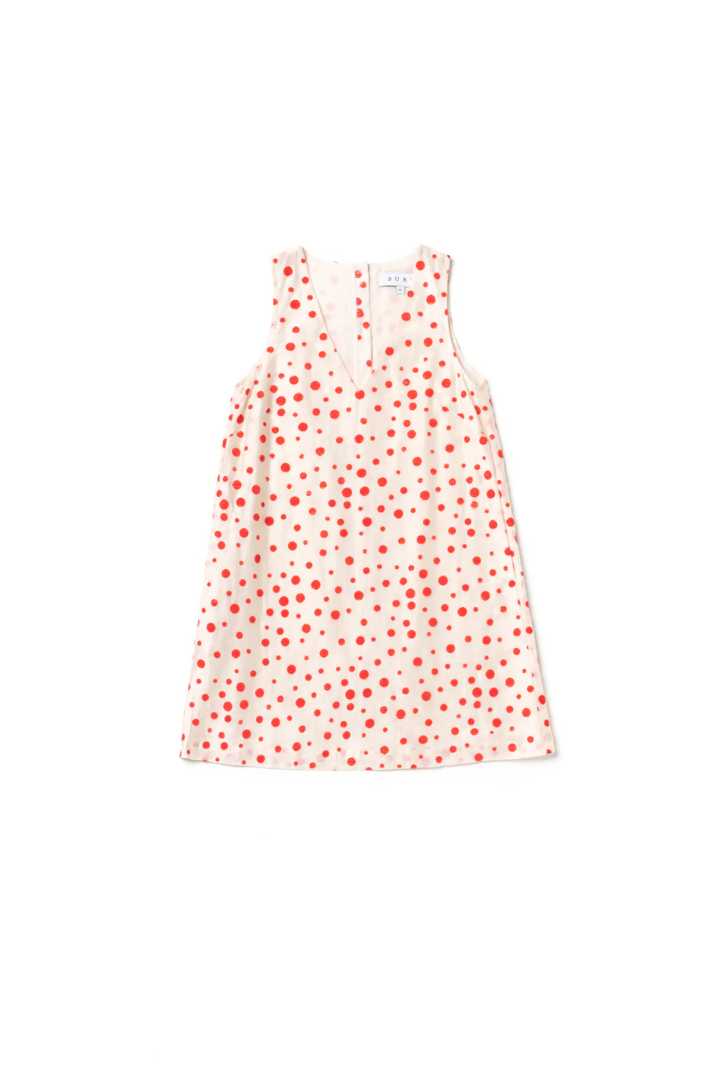 Le V Mod Dress - Flocking Dot - Image 3
