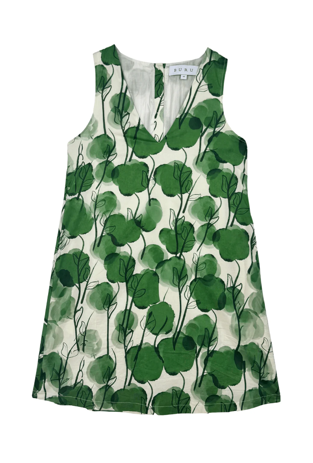 Le V Mod Dress - Forest Fleur - Image 3