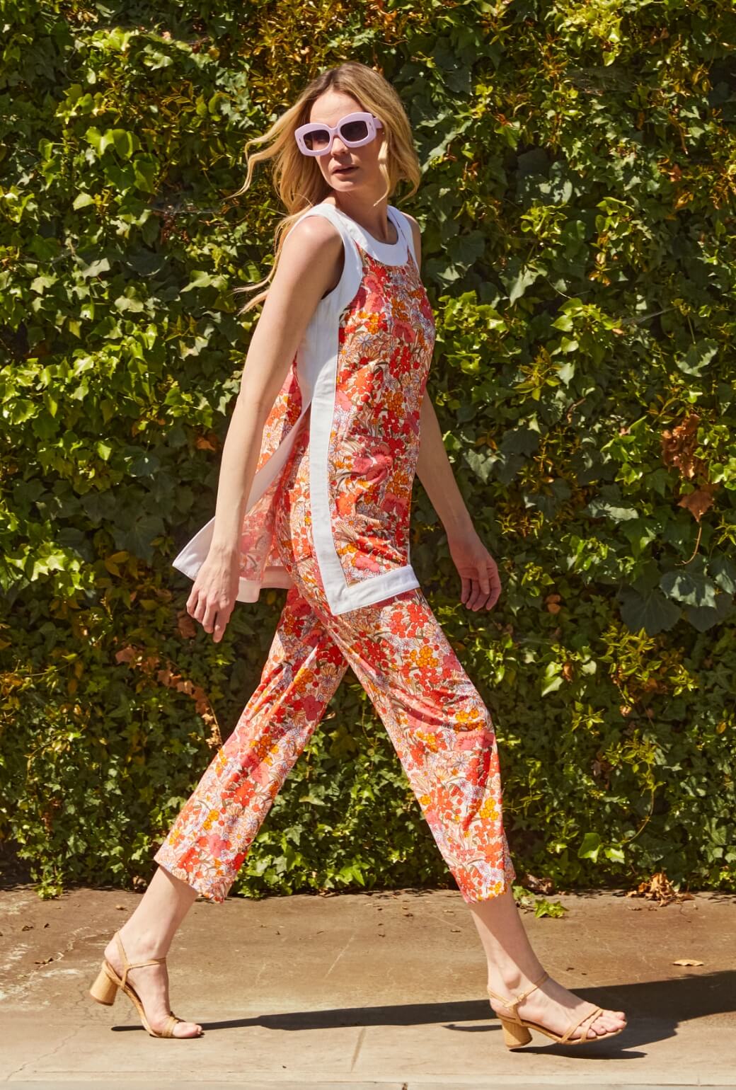 Mini Bermuda Top - 60's Floral - Image 7