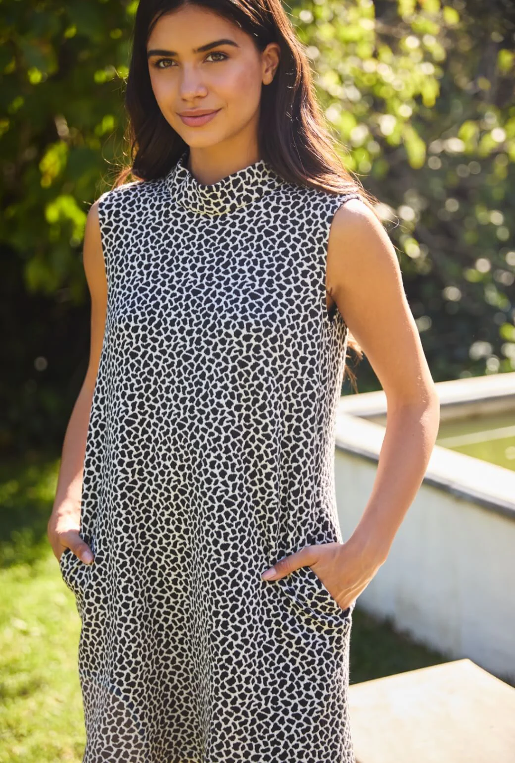 Mod Dress - Abstract Animal - Image 5