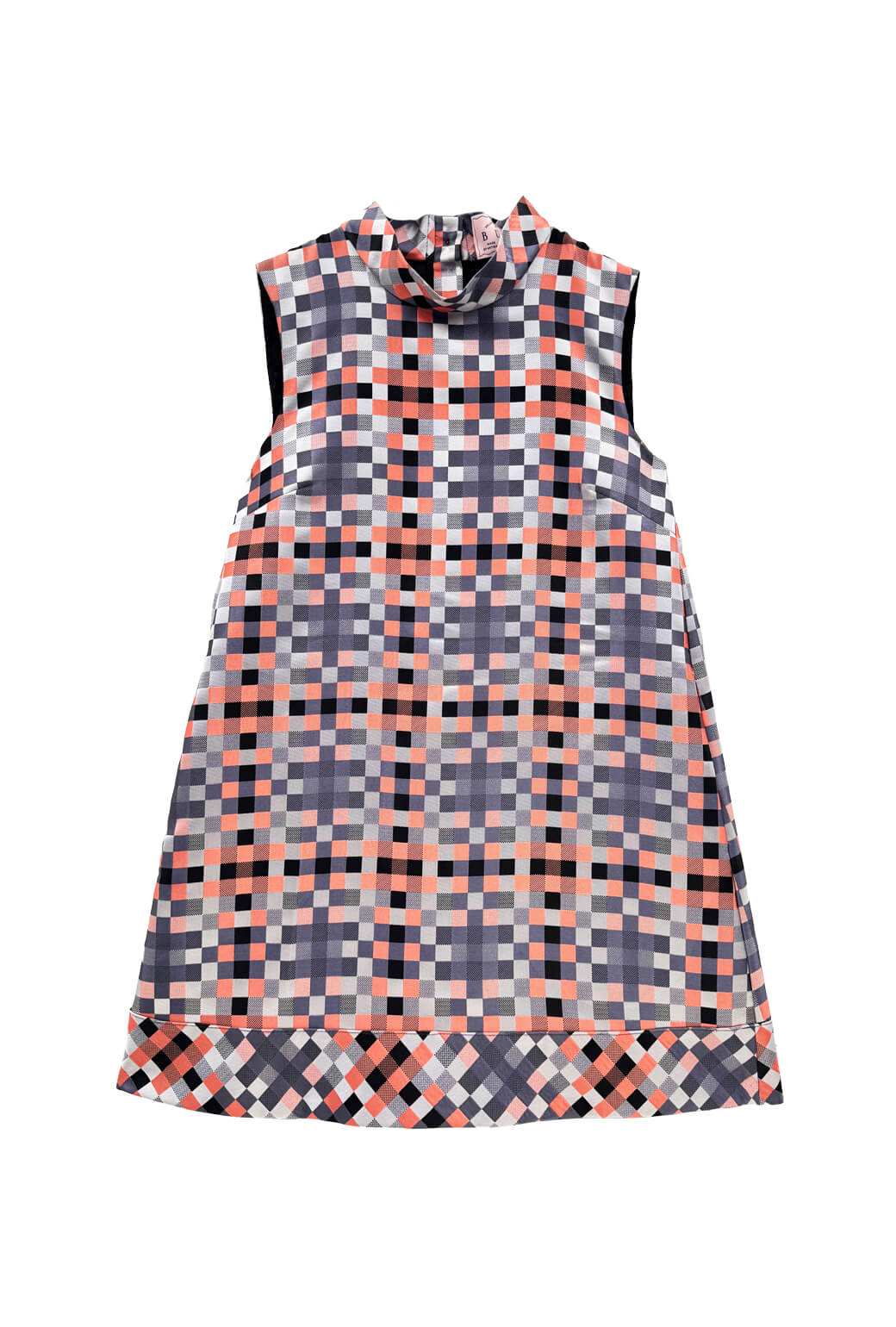 Mod Dress KNEE LENGTH - Patchwork Brocade - Image 3
