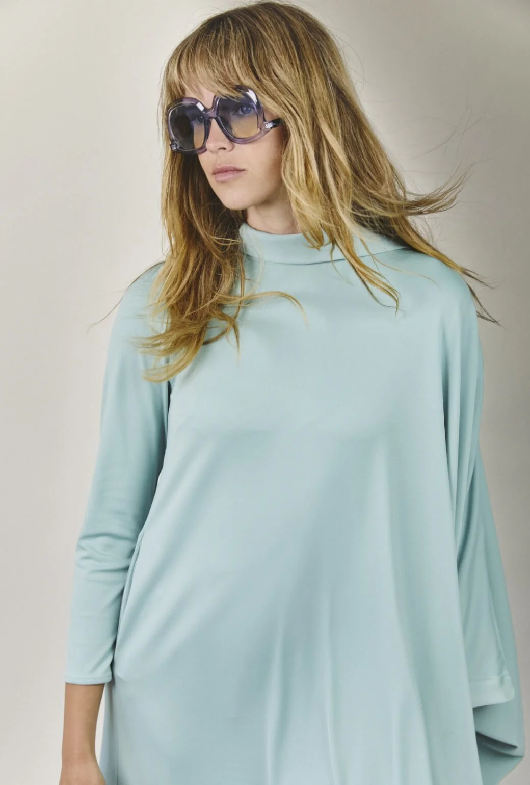 Palm Canyon Kaftan - Aqua - Image 5