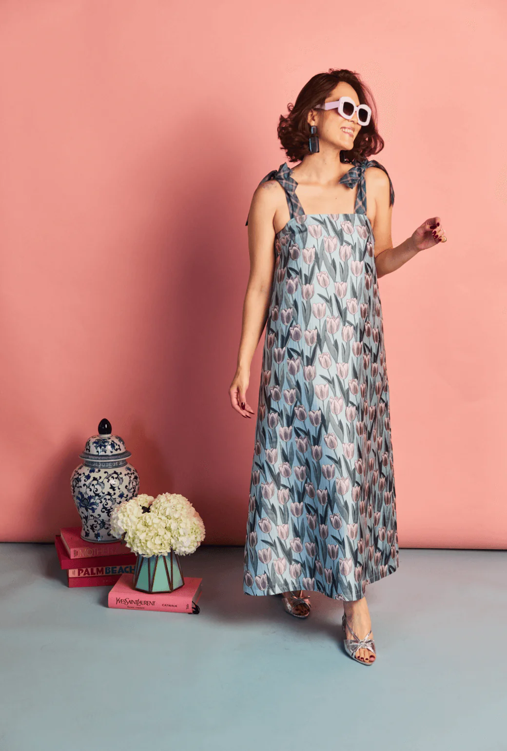 Pillar Gown - Tulip Jacquard - Image 3