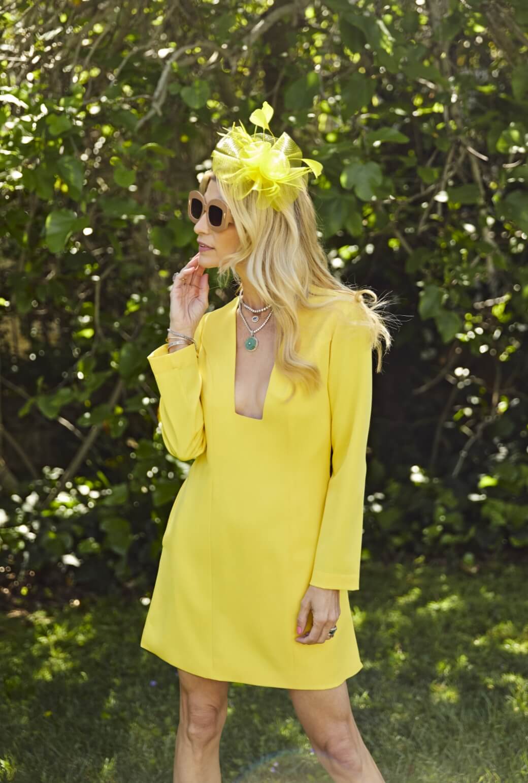 Run for the Roses Deco Dress - Sunshine - Image 4