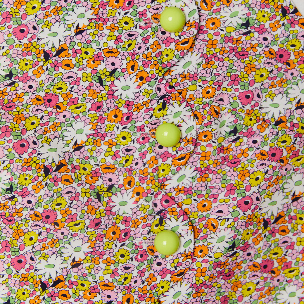 Scallop Shift Dress - Liberty Floral - Image 12