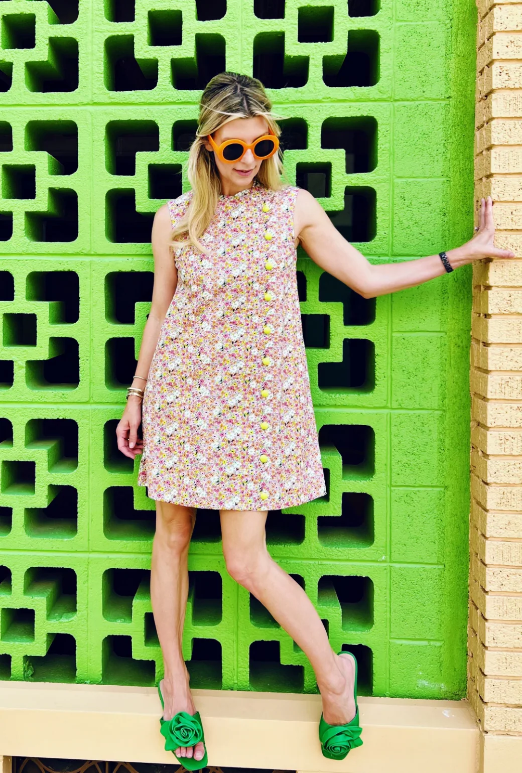 Scallop Shift Dress - Liberty Floral - Image 3