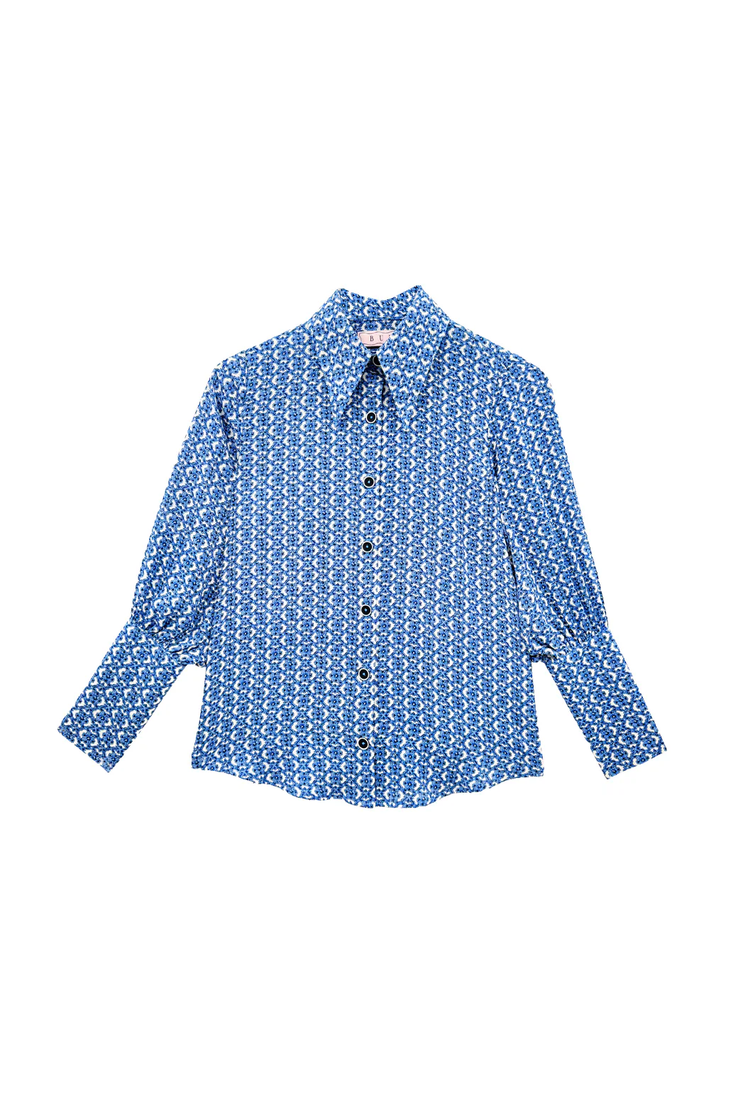 Skipper Blouse - Blue Lattice - Image 4