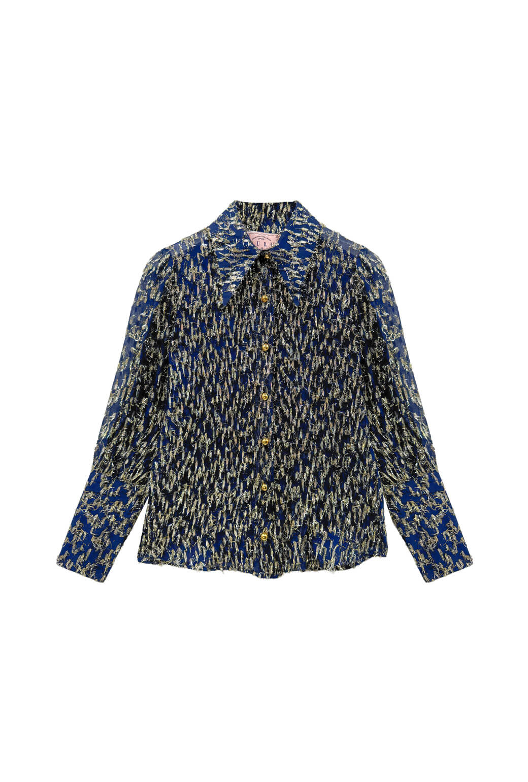 Skipper Blouse - Navy Metallic - Image 3