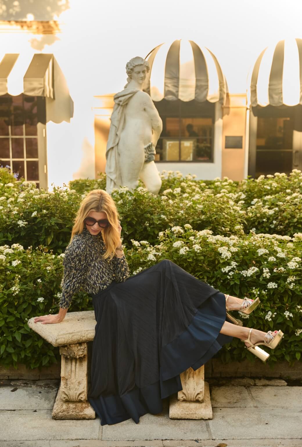 Skipper Blouse - Navy Metallic - Image 5