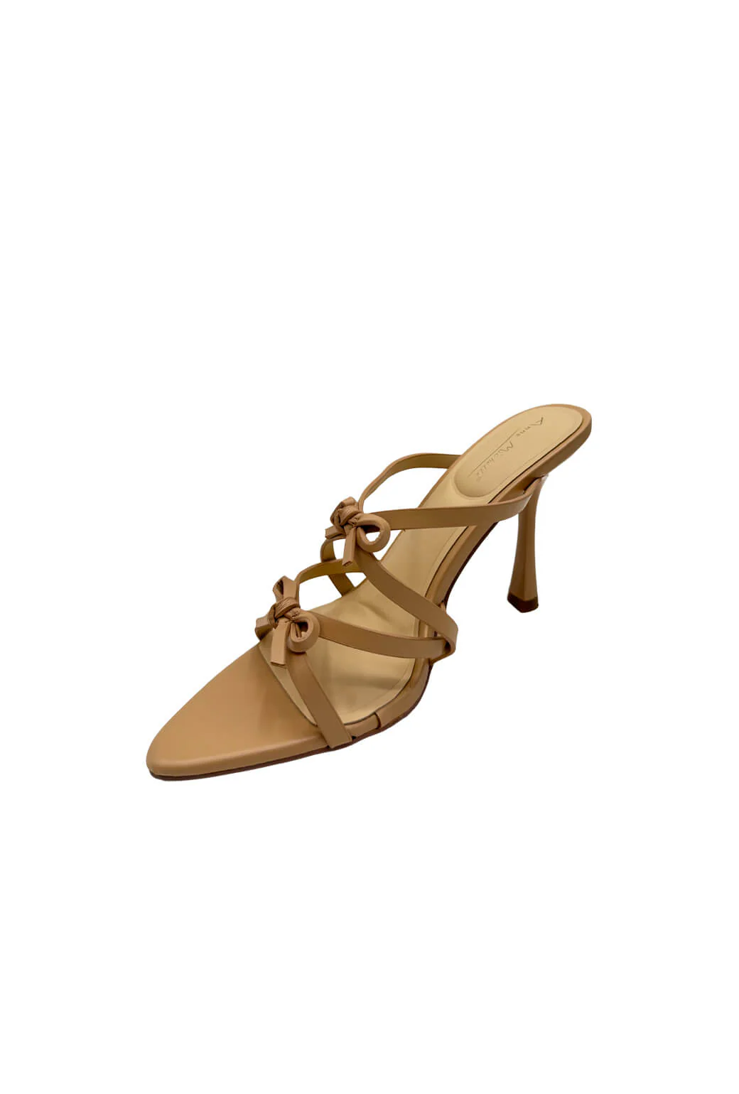 Strappy Bow Heel - Sand - Image 5