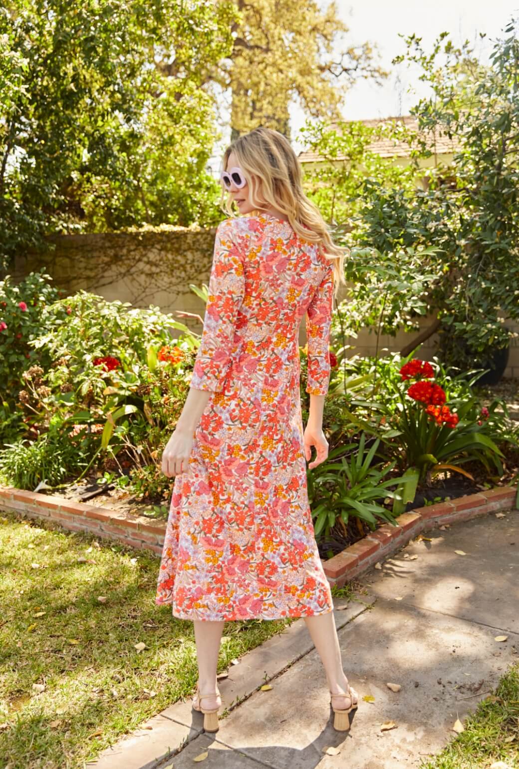 The Astor Dress - 60's Floral - Image 8