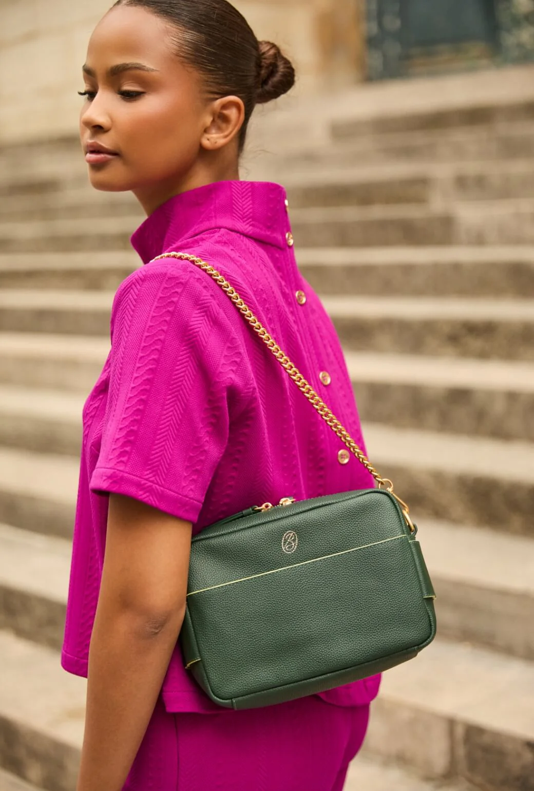 The Belmont Bag - Deep Green - Image 7