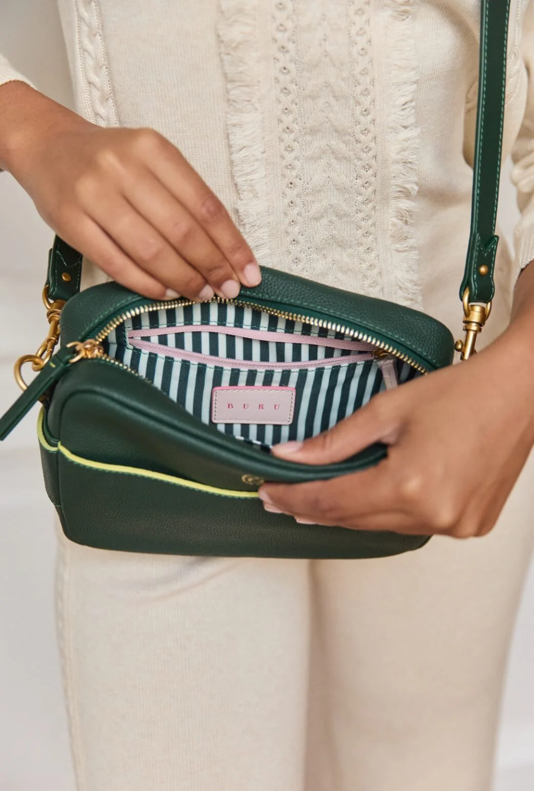 The Belmont Bag - Deep Green - Image 9