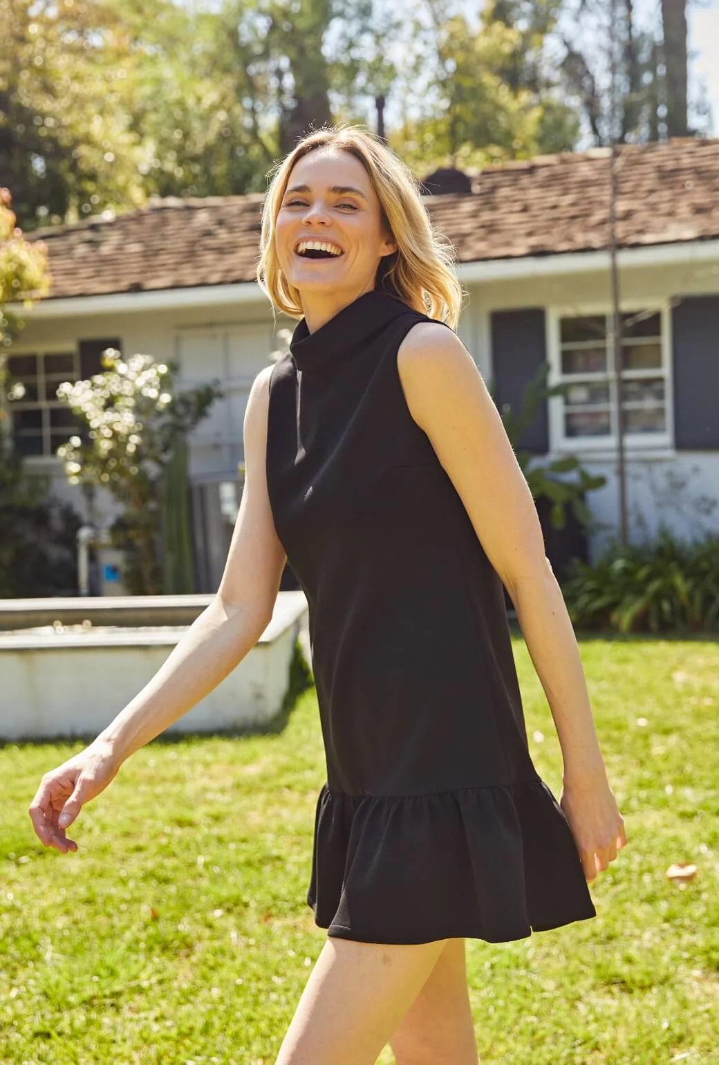 The Birdie Dress - Black - Image 5