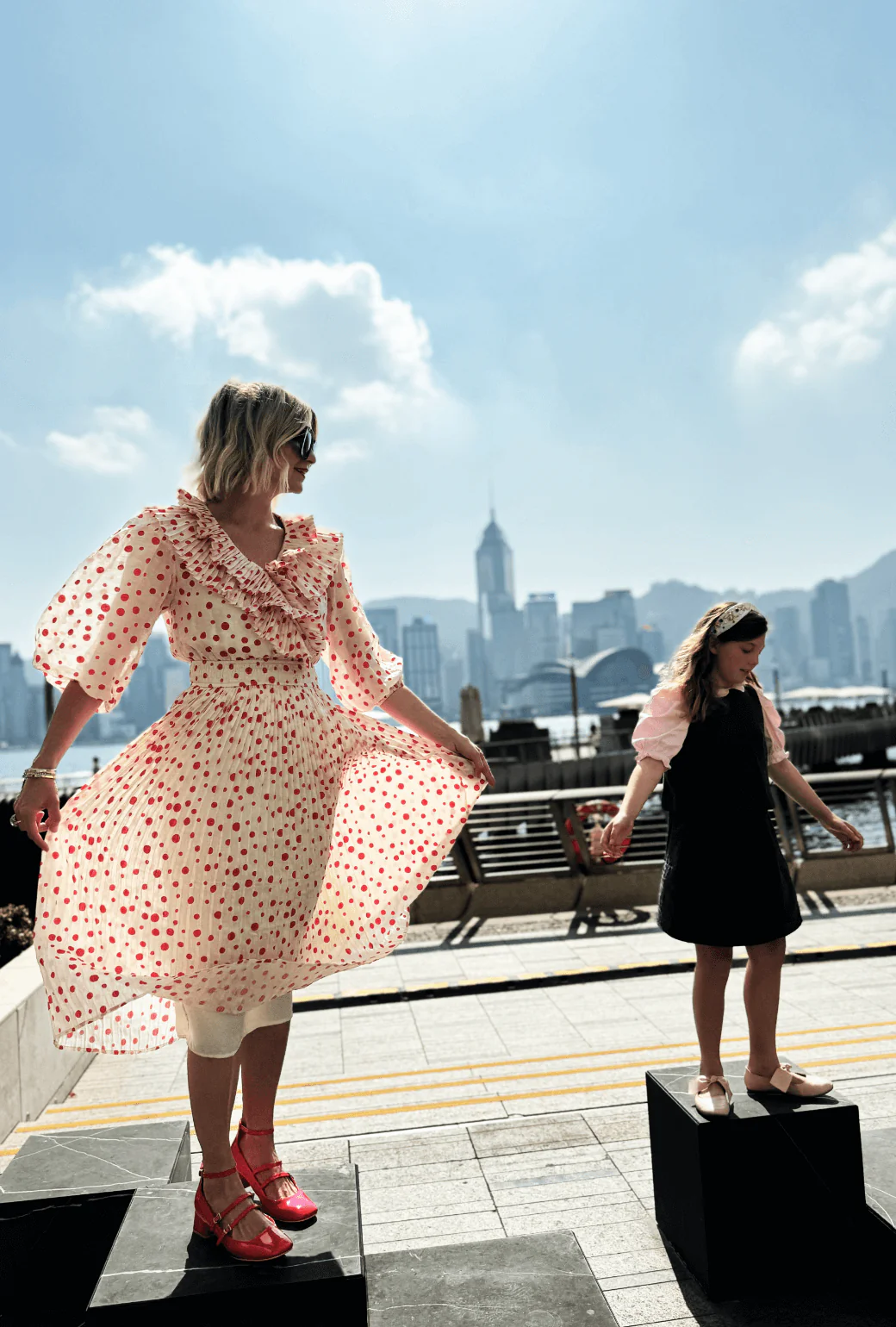 The Blanche Dress - Flocking Dot - Image 3