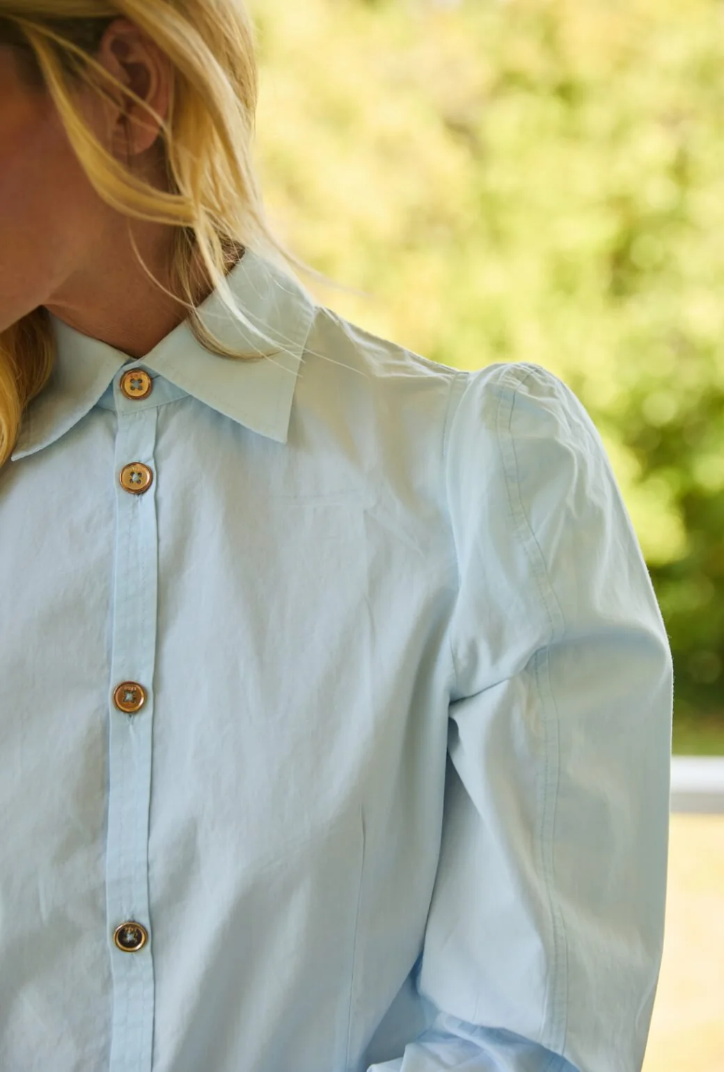 The Brett Button Down - Baby Blue - Image 5
