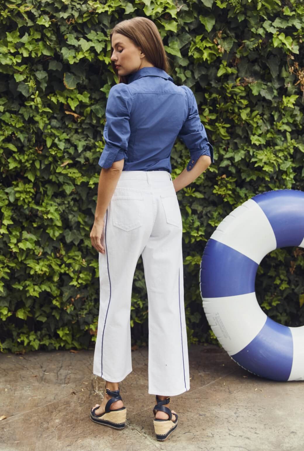 The Brett Button Down - Navy - Image 6