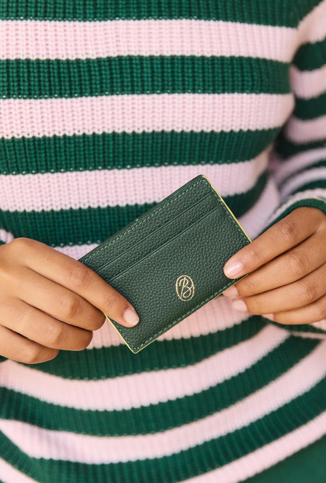 The Evelyn Card Case - Deep Green - Image 3