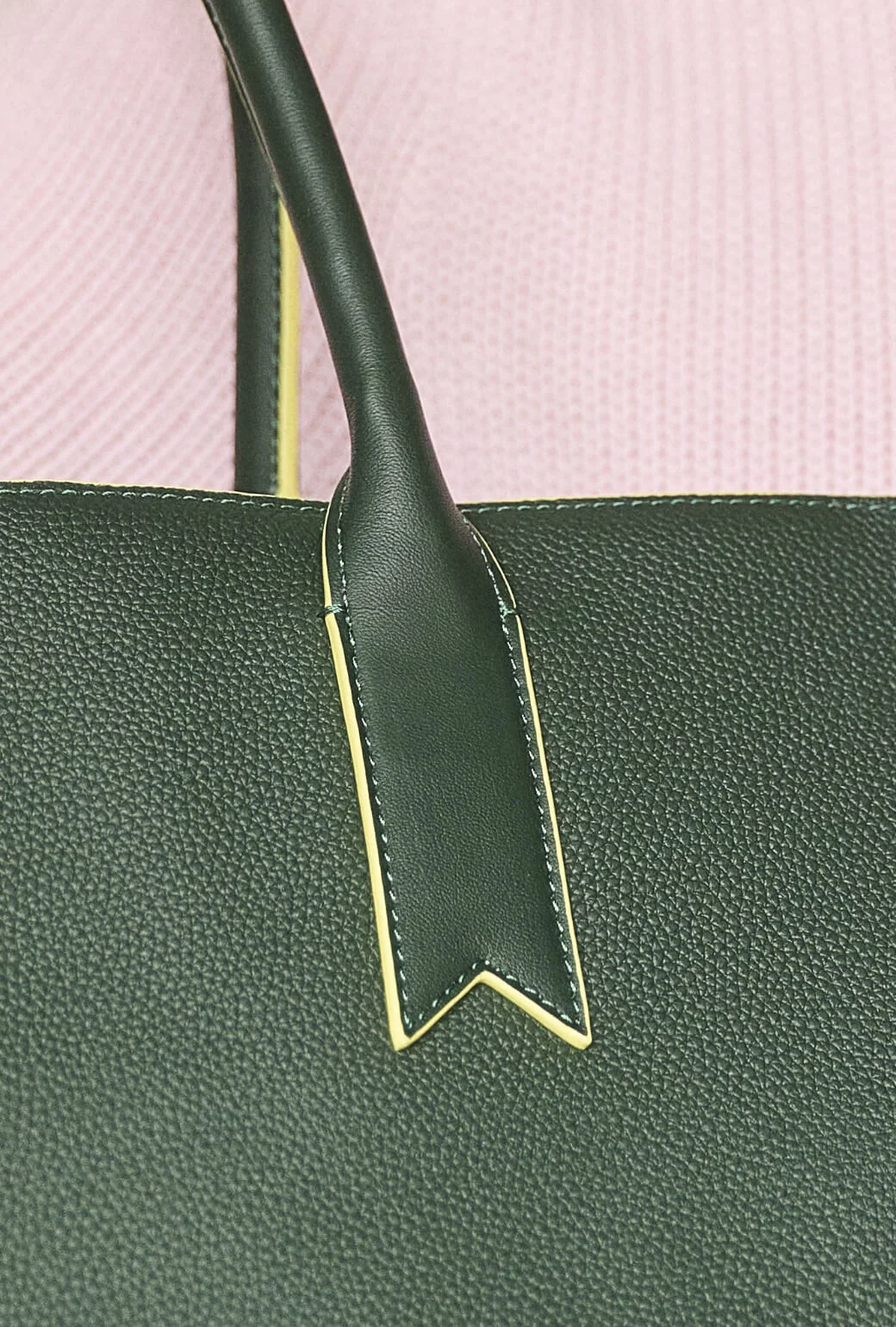 The Fern Tote - Deep Green - Image 8